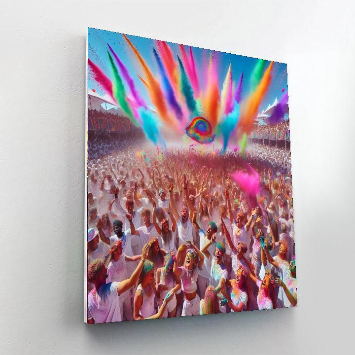 Color Festival Paint By Numbers Art