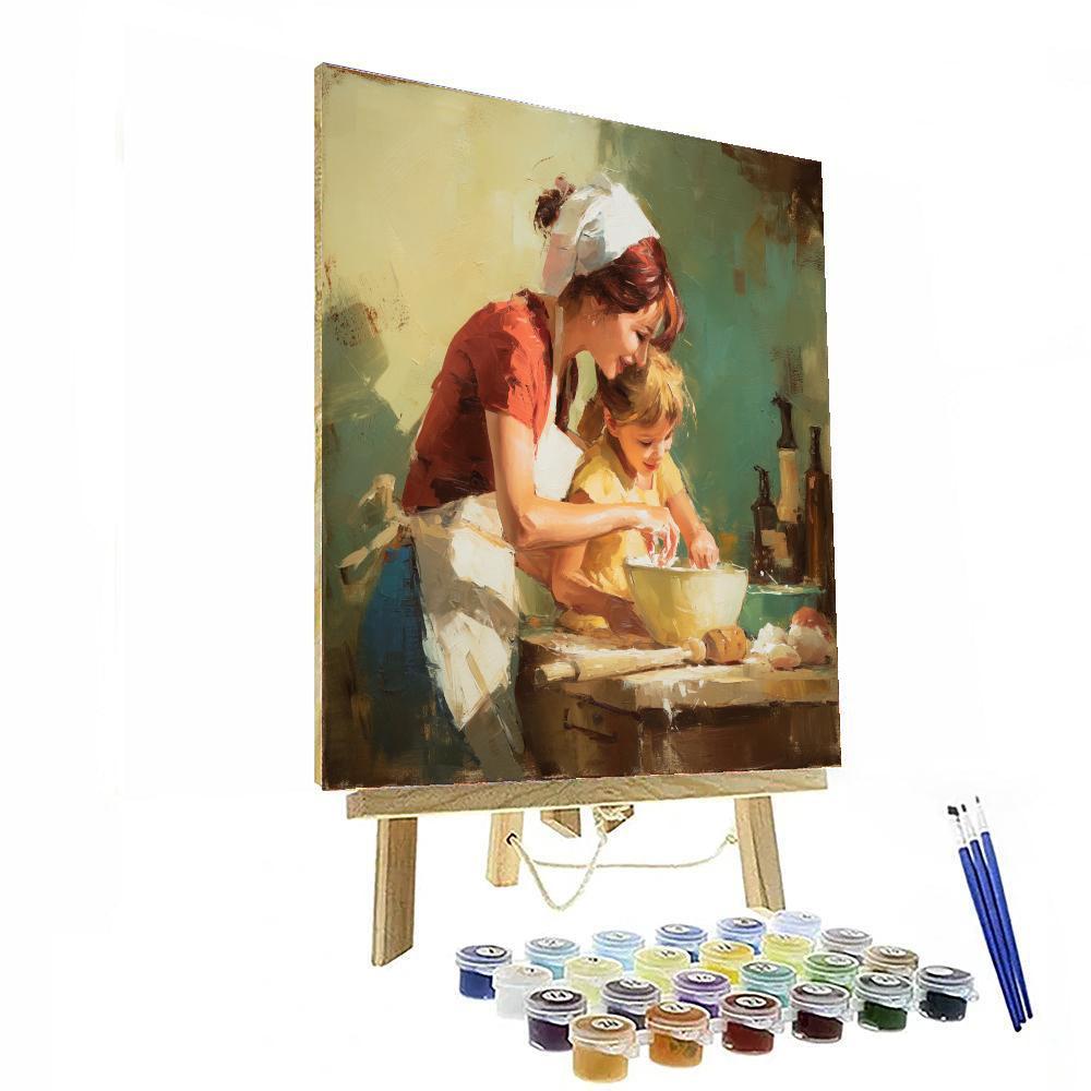 Warm Kitchen Embrace Paint By Color