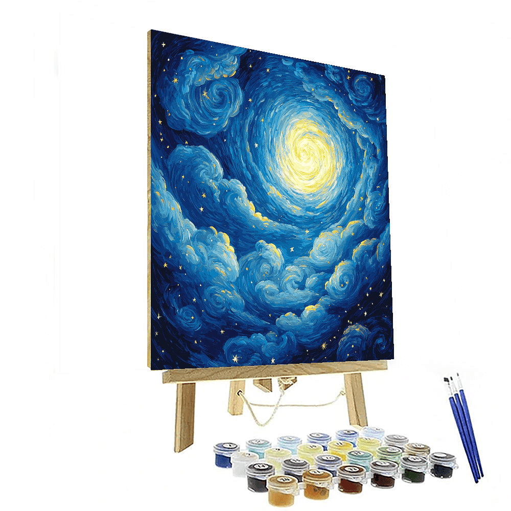 Vincent Van Gogh Inspired Enchanting Moonlight  Paint By Number