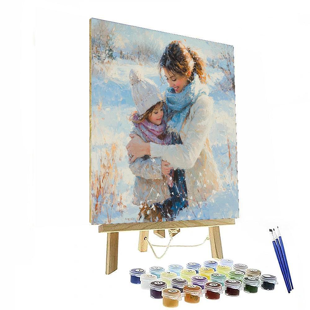 Winter’s Warmth Number Painting