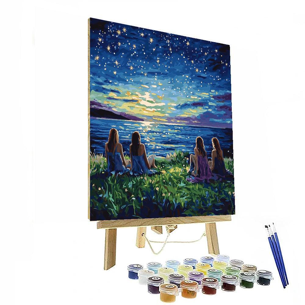 Under The Bright Stars Paint By Numbers Kits