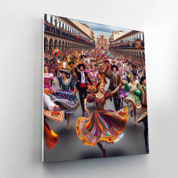 Oruro Carnival - Oruro DIY Paint By Numbers