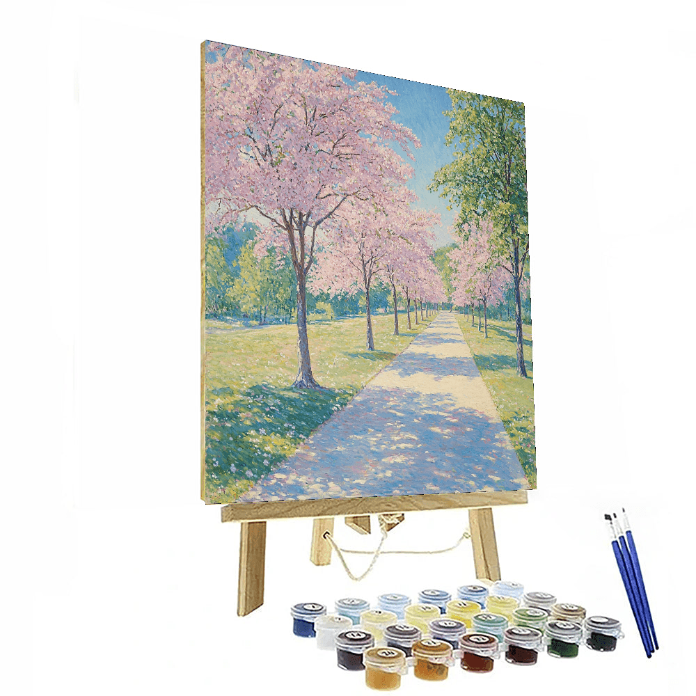 Pierre-Auguste Renoir Inspired Impressionist Spring Walk  Painting By Numbers Kit