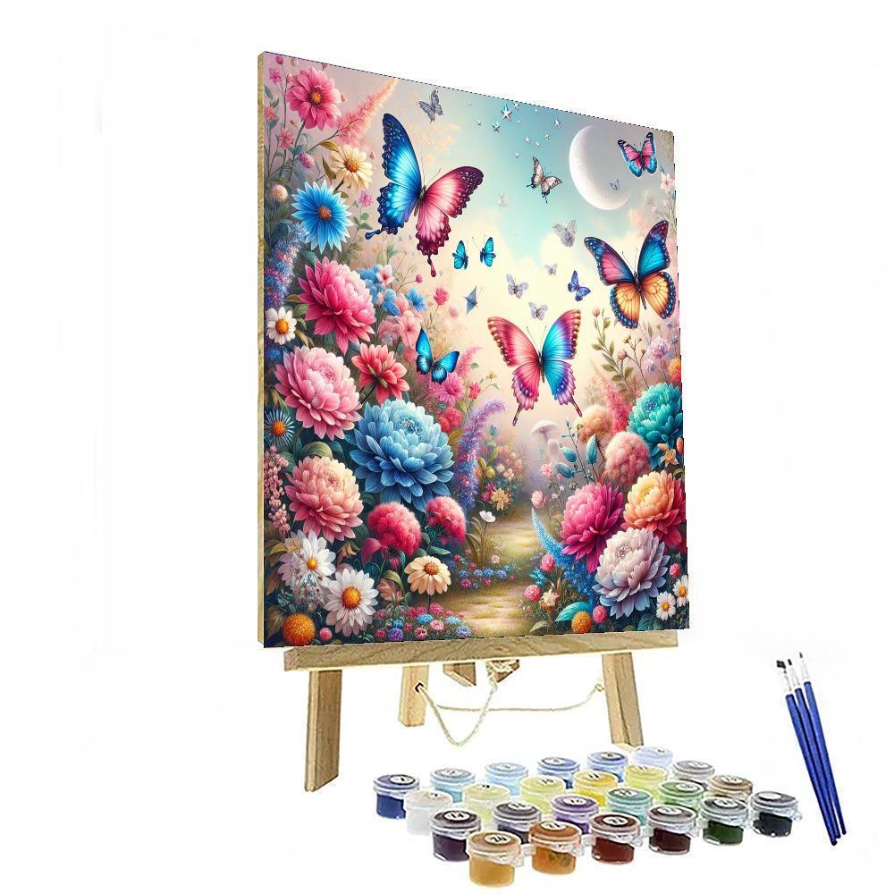 Celestial Butterfly Garden - DIY Painting By Numbers Kit – Artistry Rack
