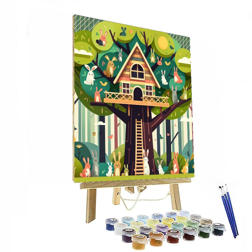 Magic Treehouse Chronicles Painting By Numbers Kit