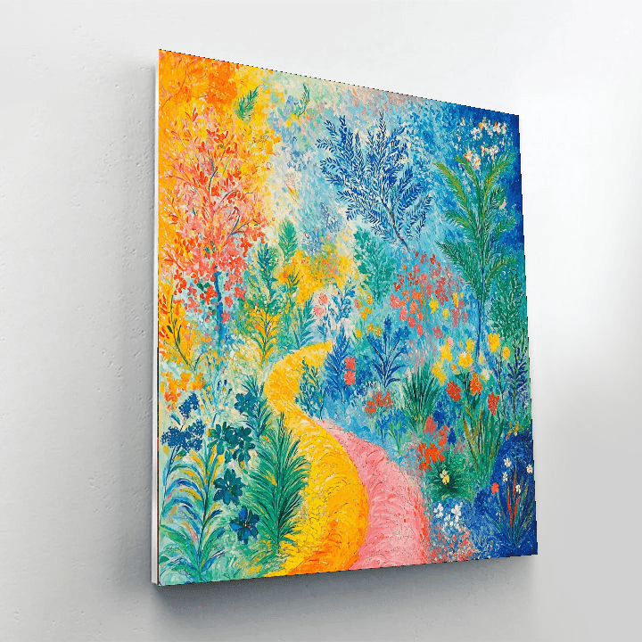 Marc Chagall Inspired In The Garden Of Imagination  Paint By Numbers Kits