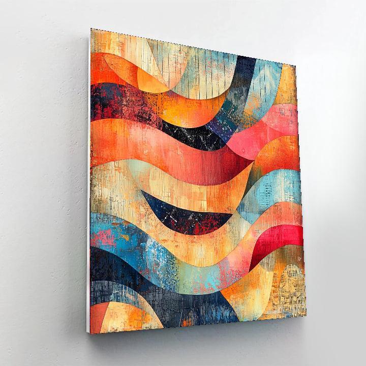 Paul Klee Inspired Symphony Of Shapes  Painting By Numbers Kit