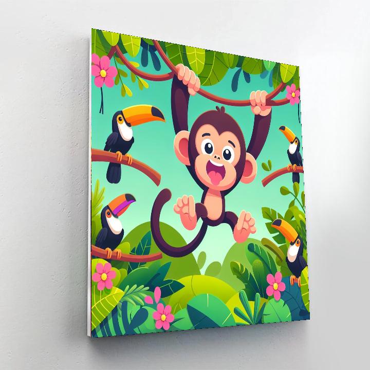 Jungle Quest Adventure Paint By Numbers