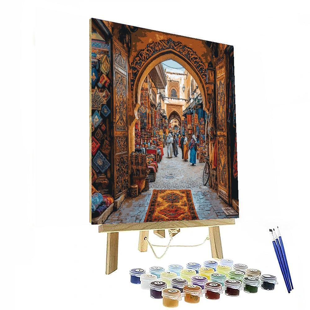 Fes Medina - Fes Paint By Numbers