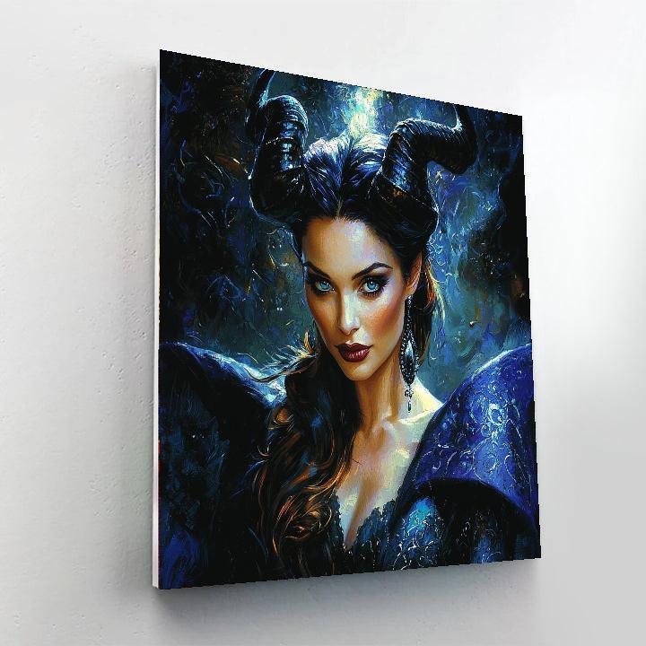 Angelina Jolie: The Fierce Protector Of Maleficent Paint By Numbers Kits