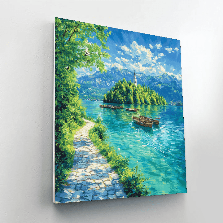 Bled Island - Slovenia Paint By Numbers
