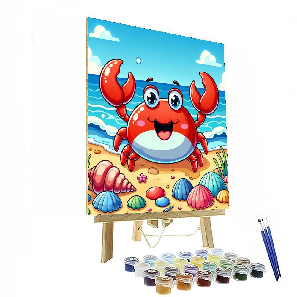 Cheery Crab Numbered Painting Kits
