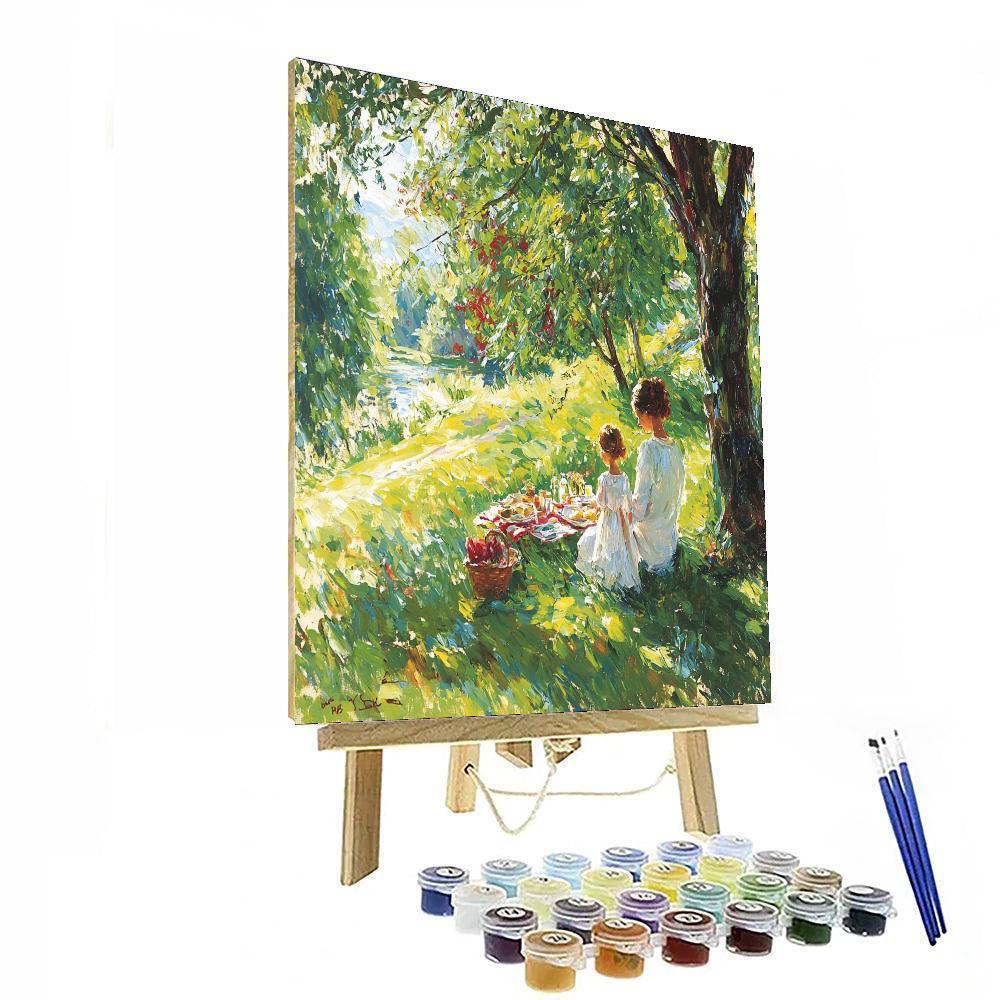 Picnic Of Love Paint By Number