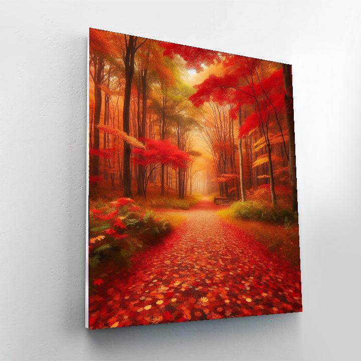 Breezy Autumn Trail Numbered Painting Kits