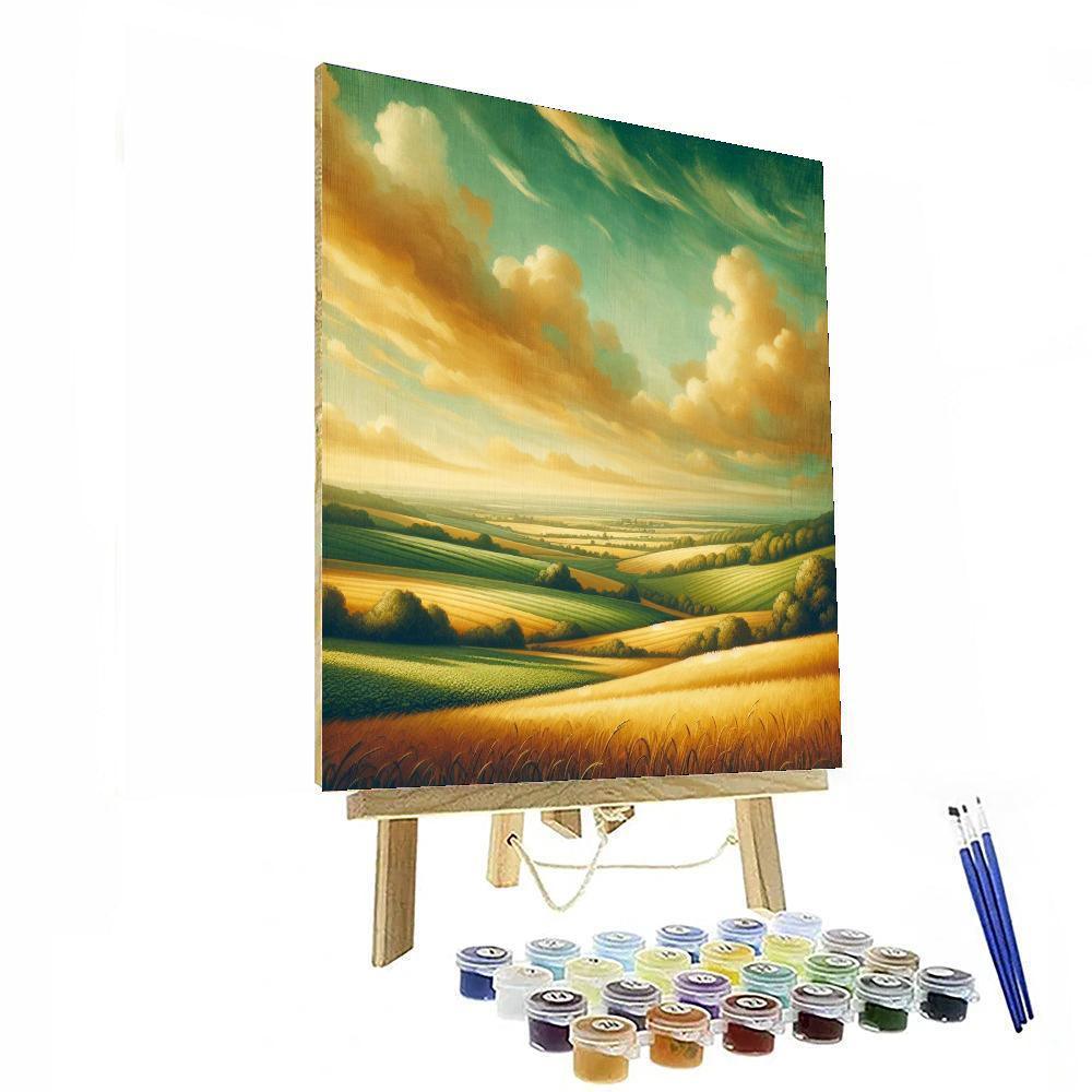 Sublime Countryside Vista Paint By Color