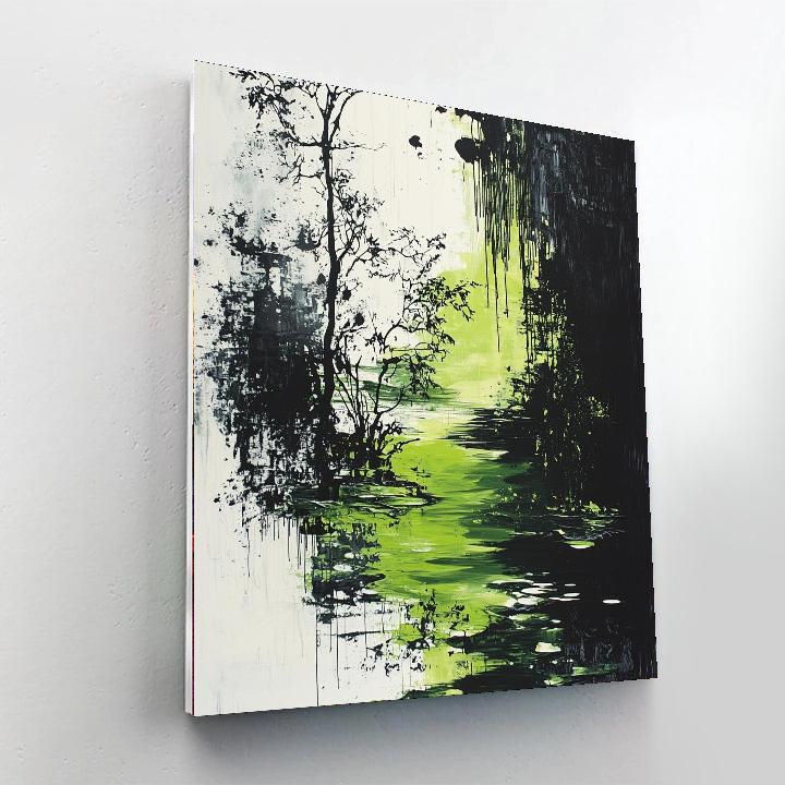 Banksy Inspired Nature's Silent Outcry  DIY Paint By Numbers