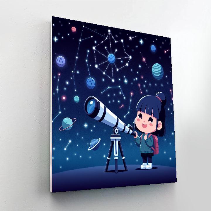 Celestial Observatory Quest Paint By Numbers Kits
