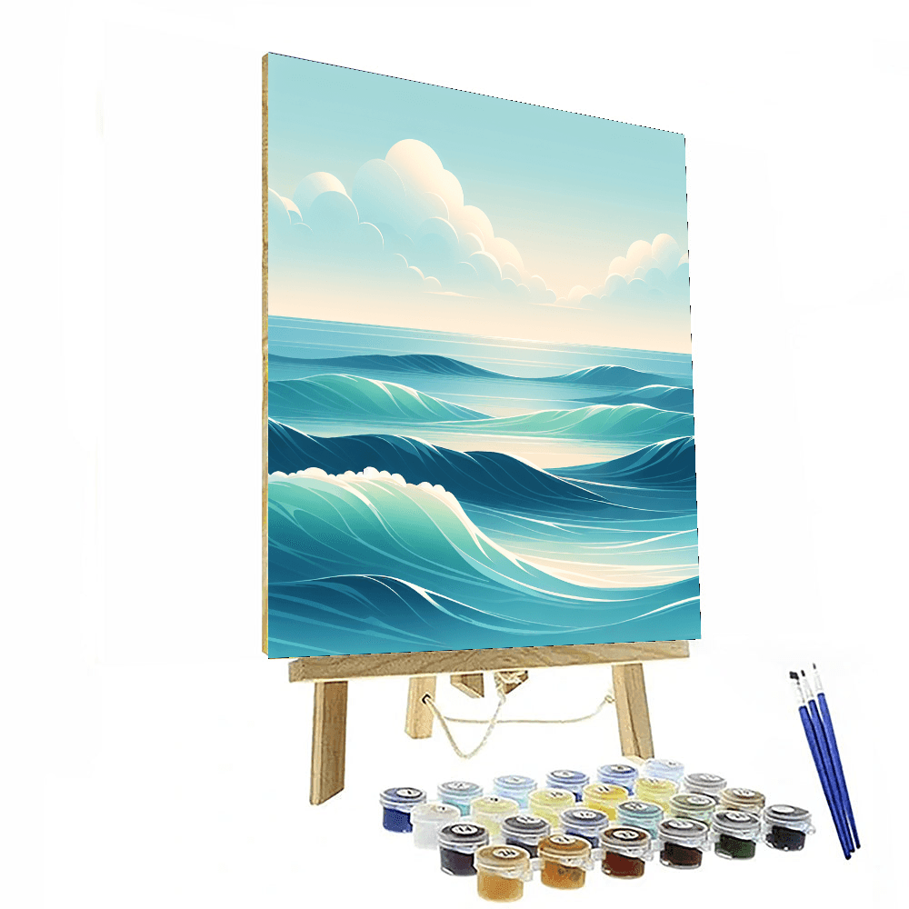 Ocean Reverie Paint By Numbers Art