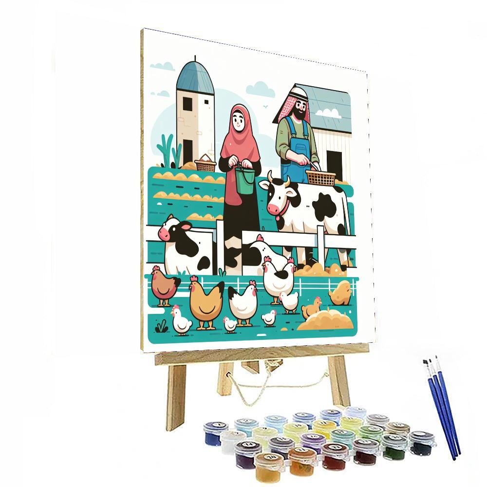 Farm To Table Journey Paint By Number