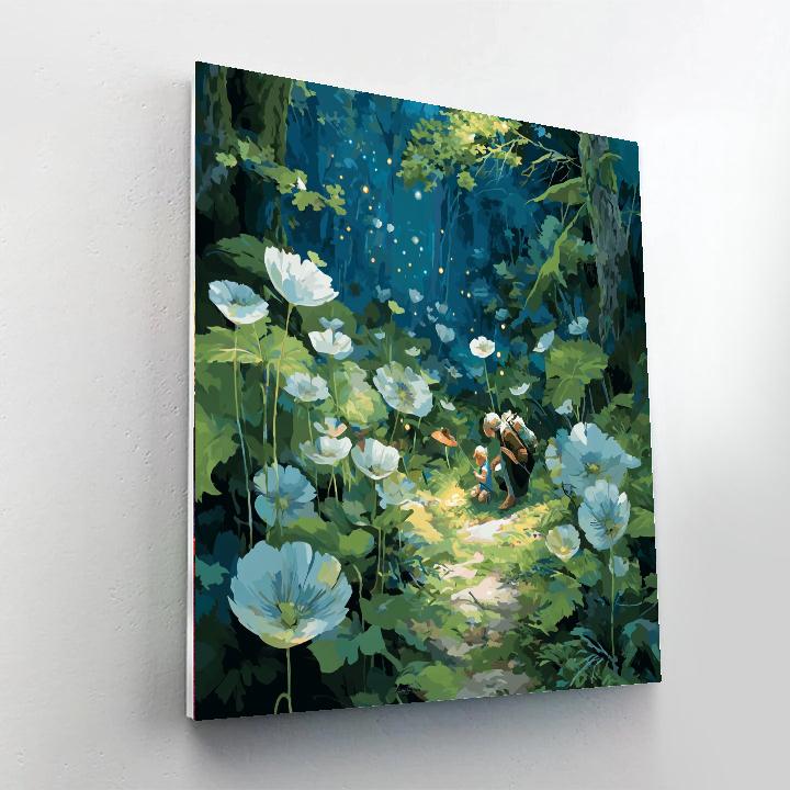 Whispers Of An Enchanted Forest Painting Number Kit