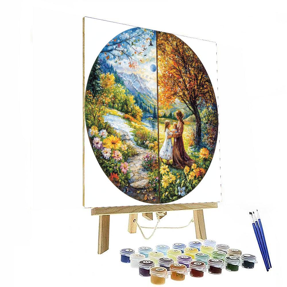The Bond Of Seasons Paint By Number