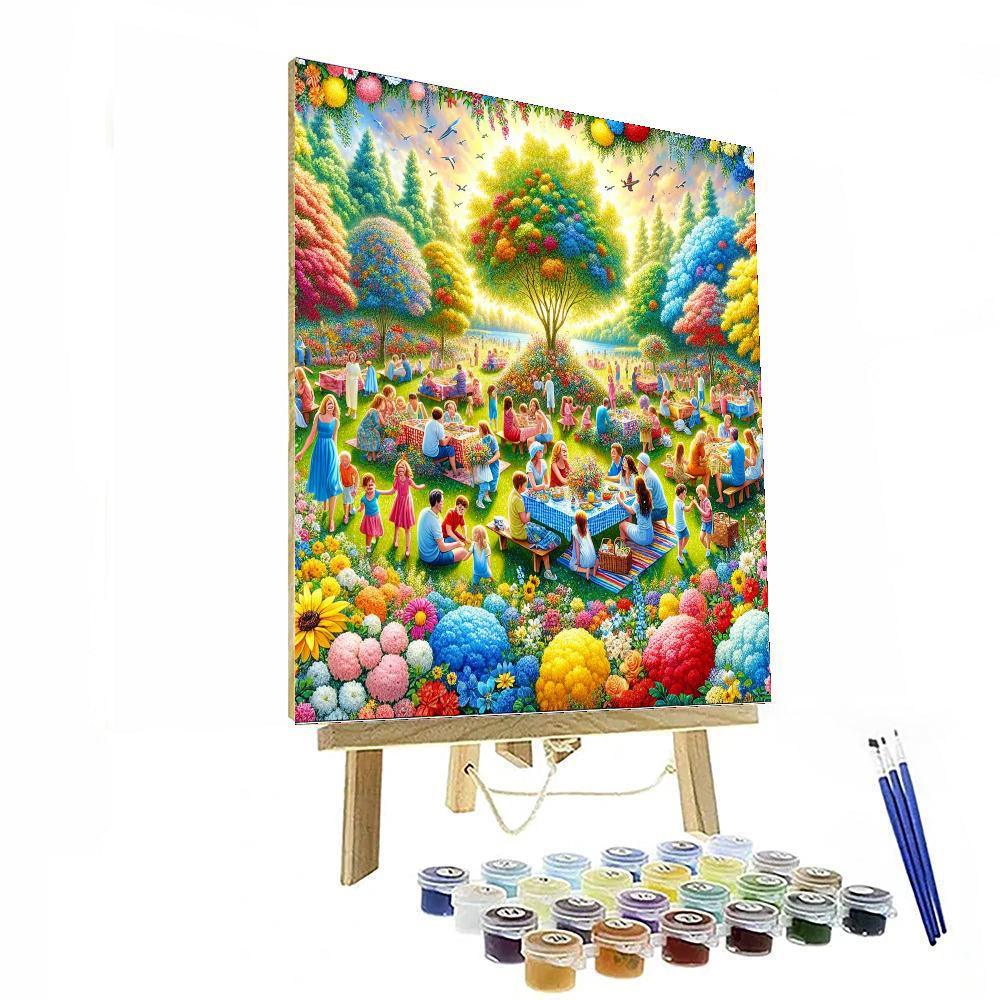 Sunny Summer Day Paint By Number