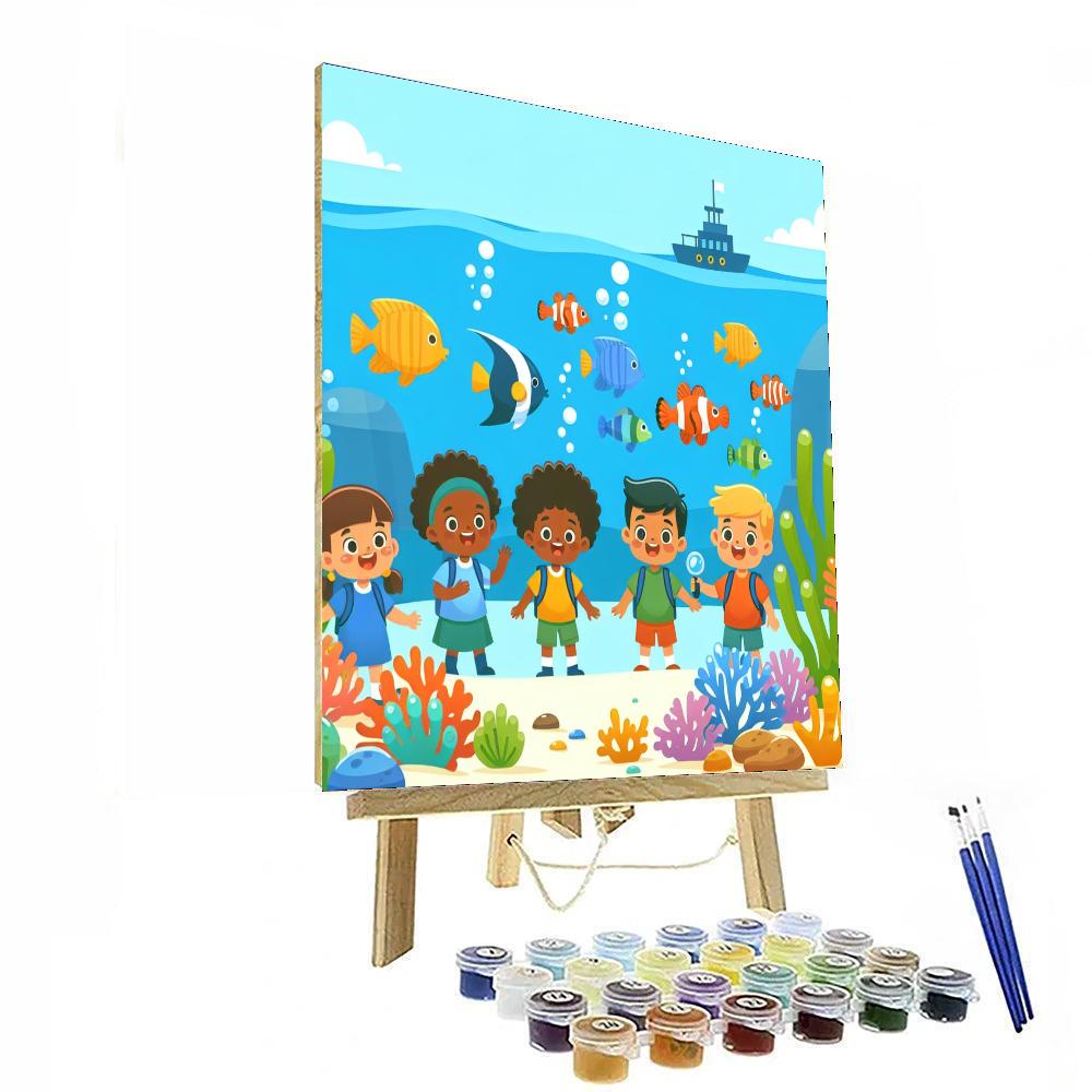 Ocean Explorers Quest Paint By Numbers
