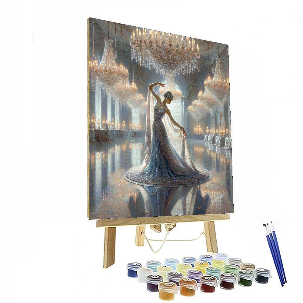 Cinderella's Dream Gala Number Painting