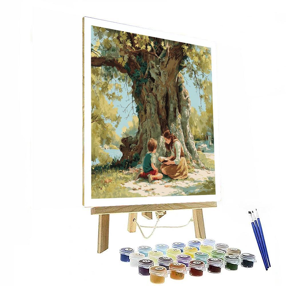The Storytelling Tree Painting Number Kit