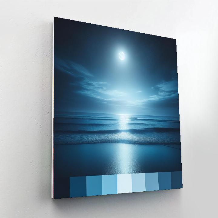 Midnight Ocean Tides Painting By Numbers Kit