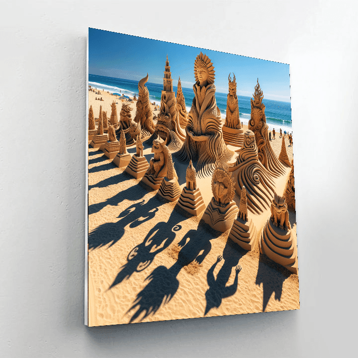 Sand Sculpture Festival - Portugal Paint By Number