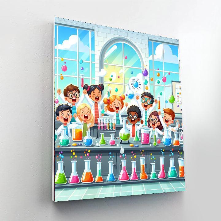 Magical Science Lab Paint By Numbers