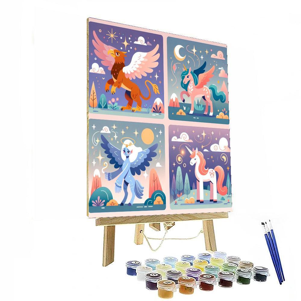 Fantastic Mythical Adventures Painting By Numbers Kit