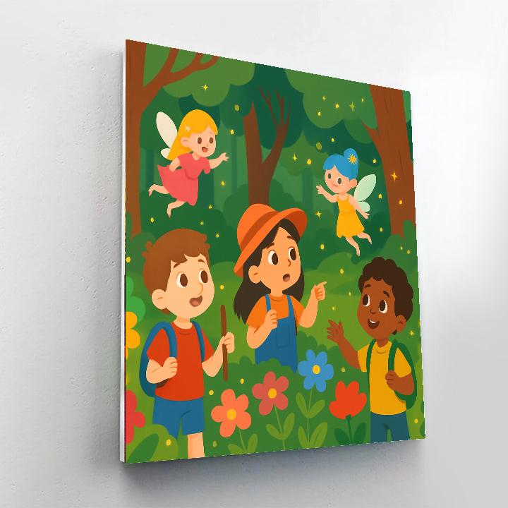 Exploring The Fairy Forest Paint By Numbers