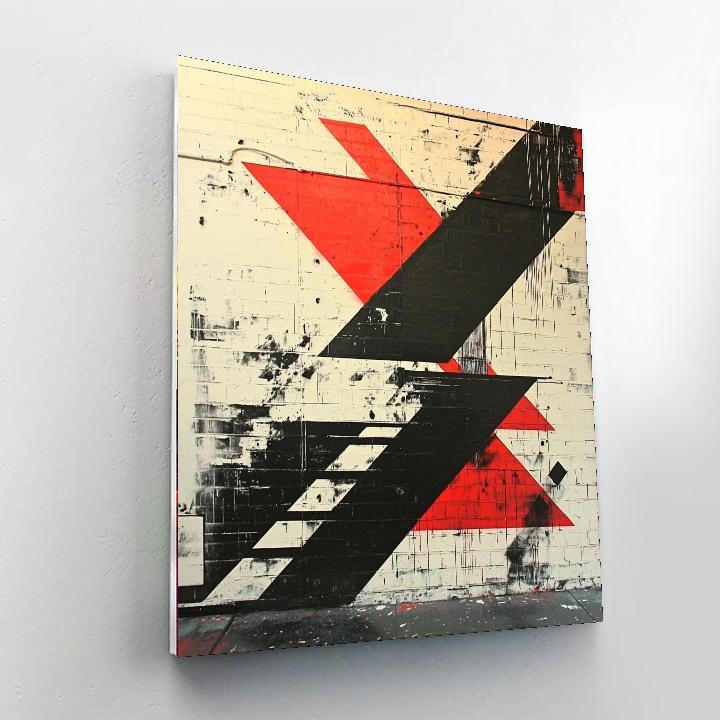 Banksy Inspired Fragments Of Tomorrow  Numbered Painting Kits