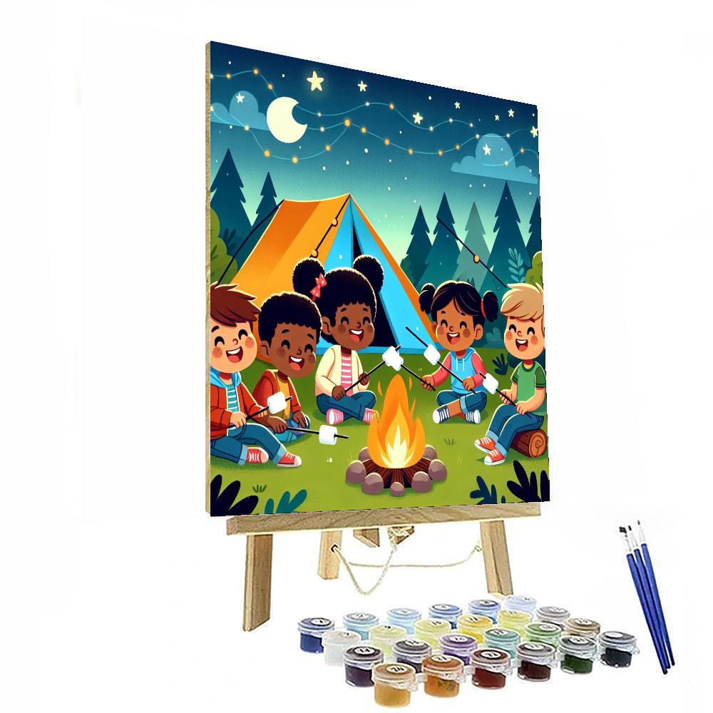 Camping Quest Paint By Numbers