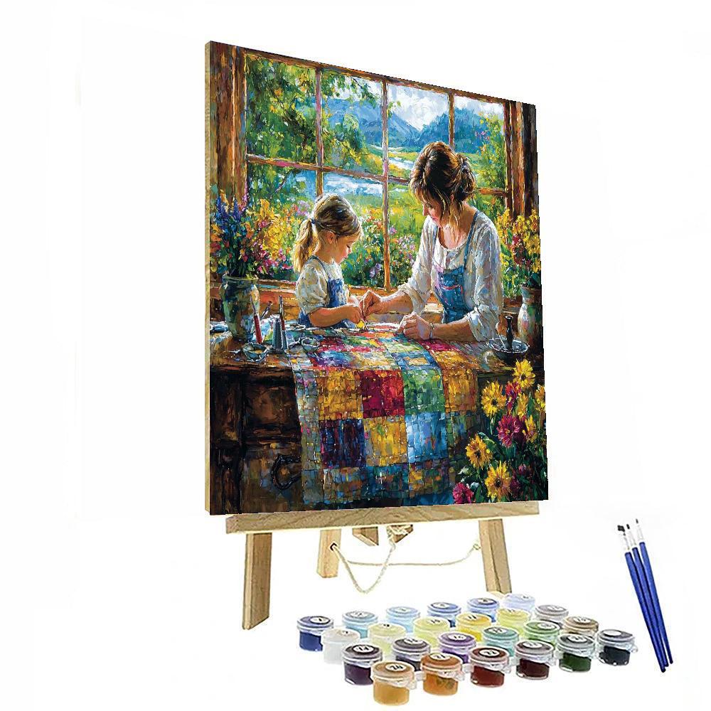 A Quilt Of Memories Numbered Painting Kits