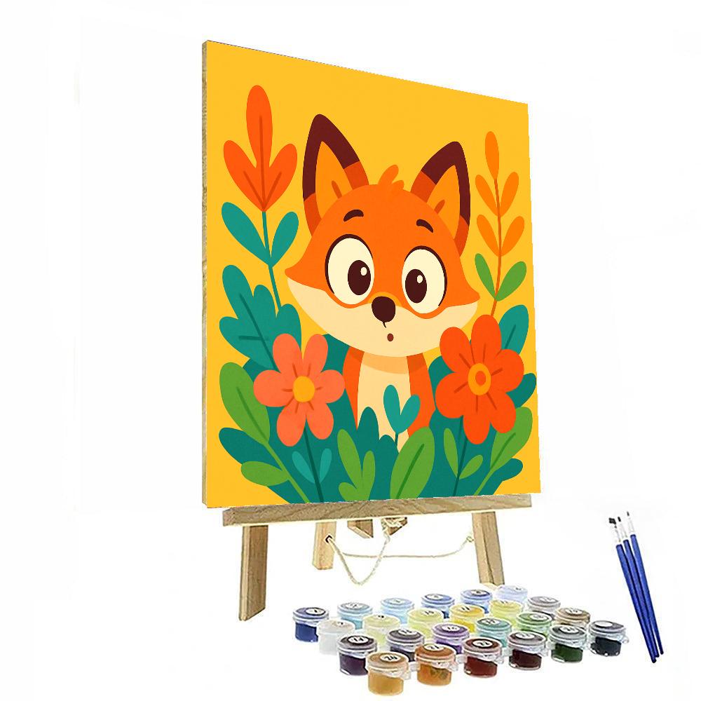 Inquisitive Fox Numbered Painting Kits