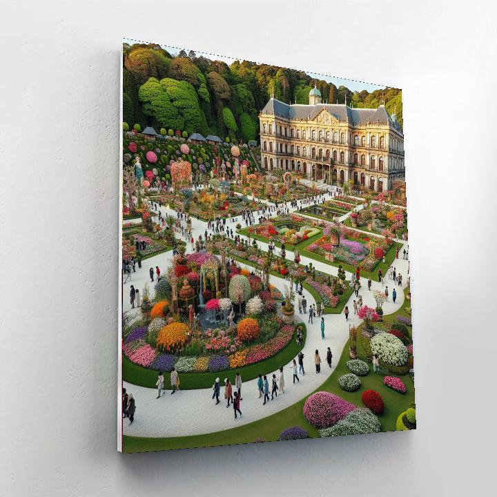 Hampton Court Palace Flower Show - England Paint By Numbers Art