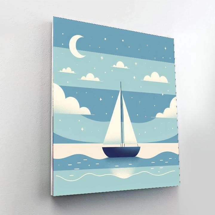 Dreamy Ocean Journey Numbered Painting Kits