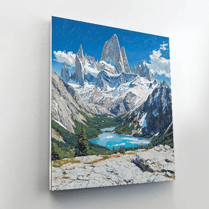 Mount Fitz Roy Paint By Numbers Kits