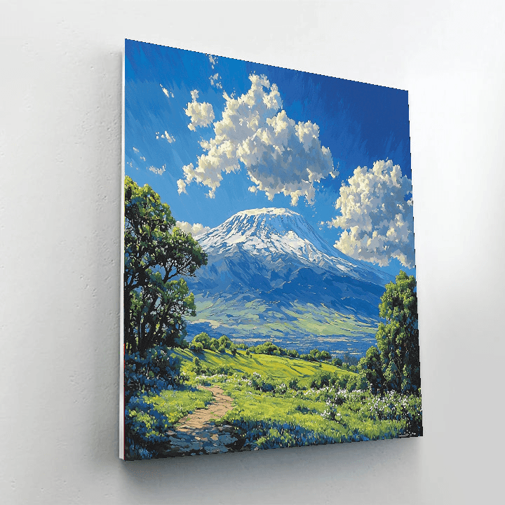 Mount Kilimanjaro - Tanzania DIY Paint By Numbers