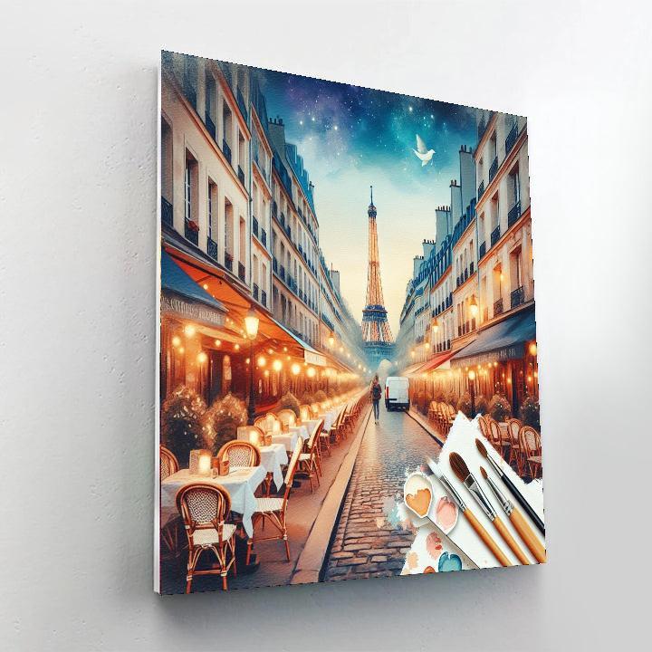A Day In Paris Paint By Number