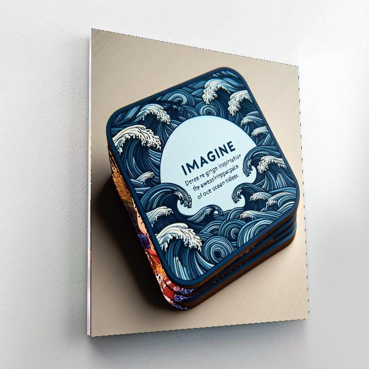 Sapphire Tides Coasters Paint By Number