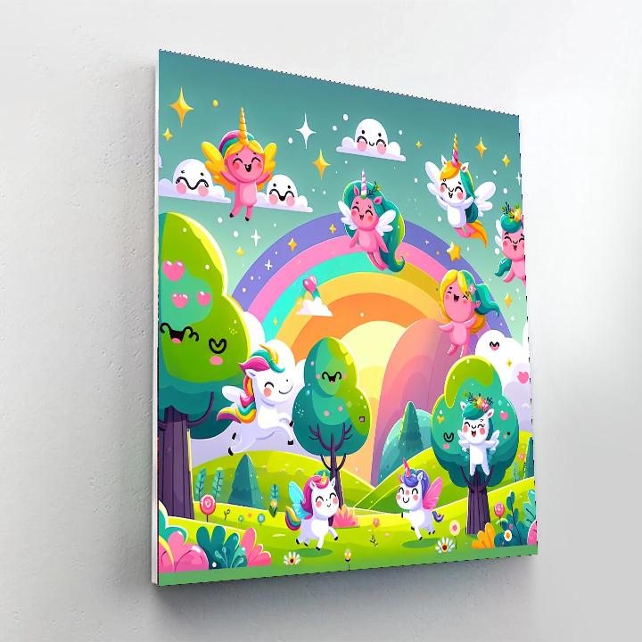 My Magical World Number Painting