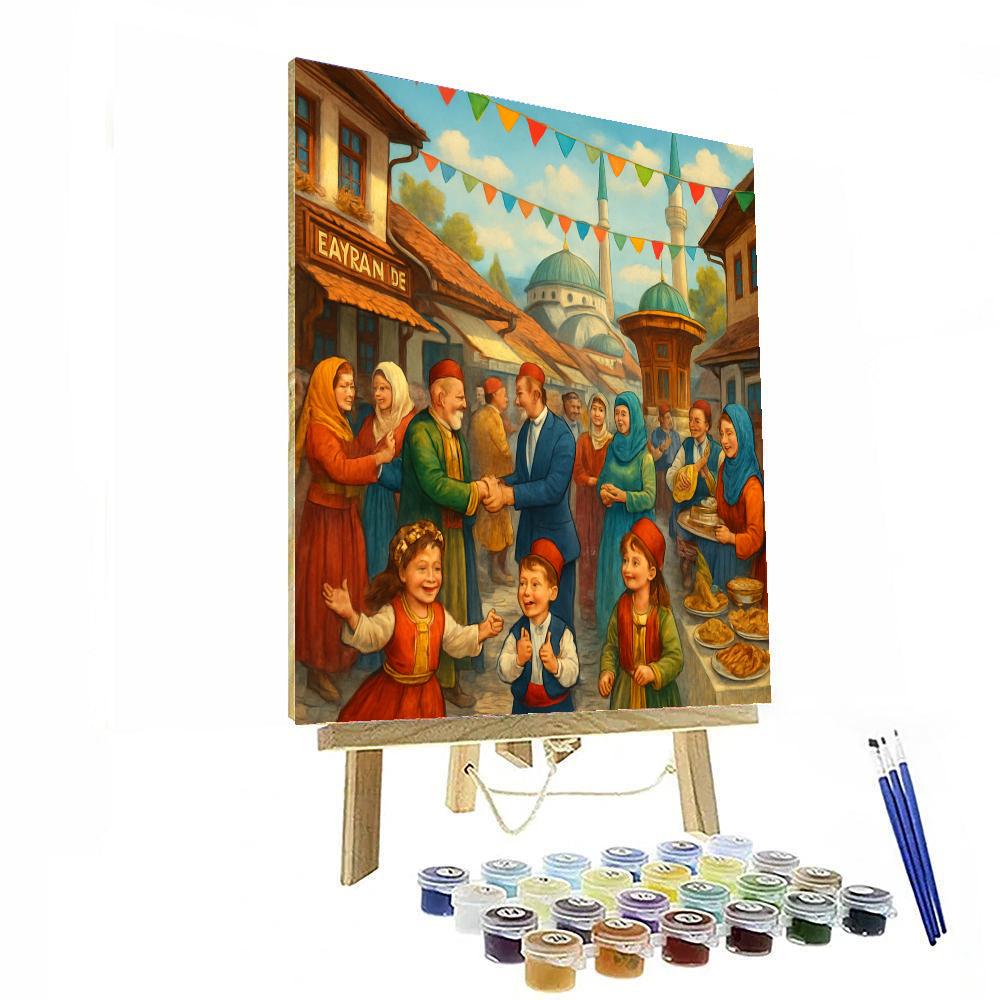 Bayram Celebration - Sarajevo, Bosnia And Herzegovina Paint By Numbers Art