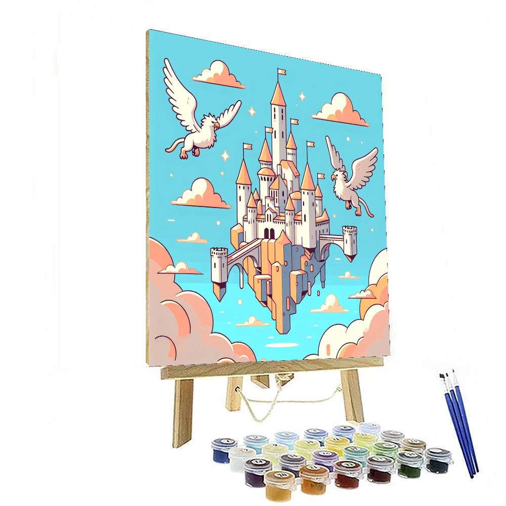 Sky Kingdom Paint By Numbers Art