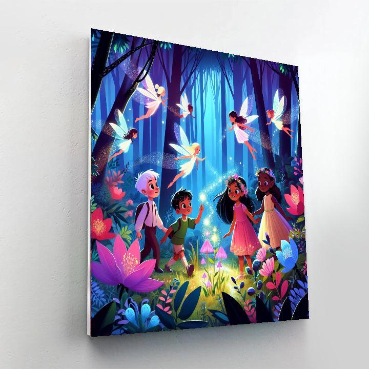 Forest Magic Mysteries Number Painting