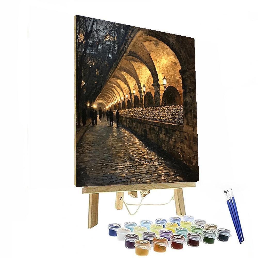 The Catacombs Of Paris - France Paint By Number