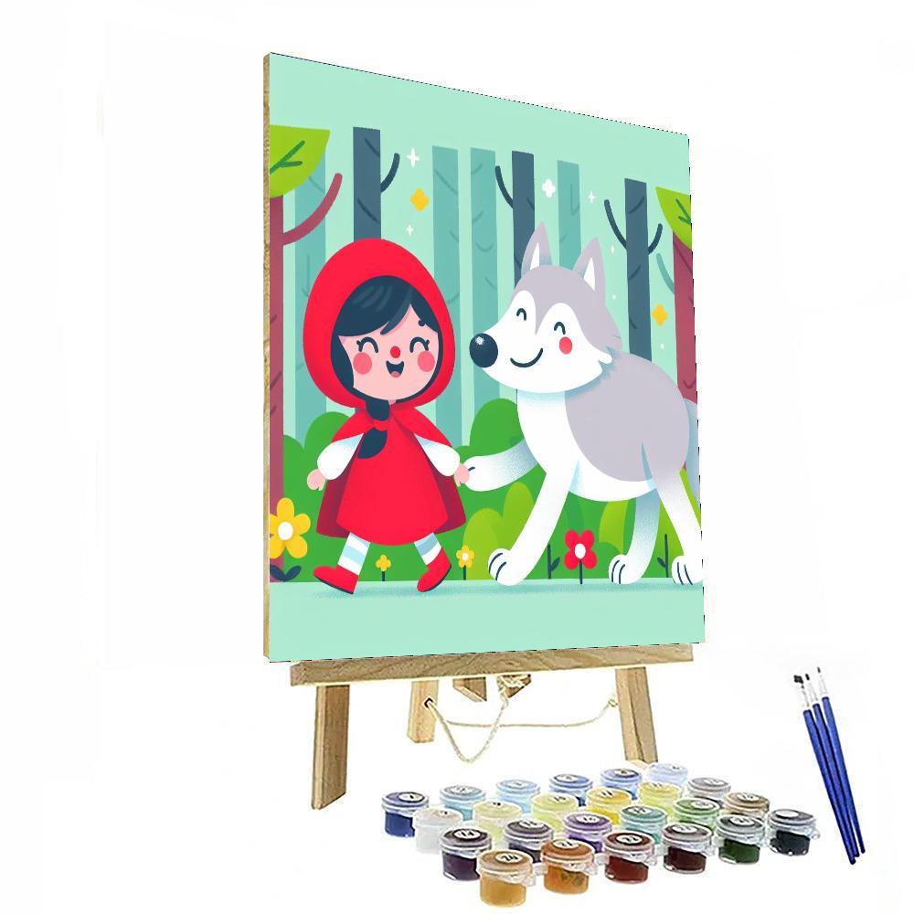 Fun With Fairy Tales Paint By Numbers Art